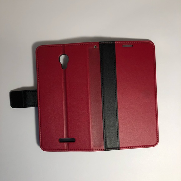 MetroPCS Alcatel Fierce 4 Folio ProtectiveWallet - Picture 4 of 8